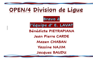 Division de Ligue OPEN/4