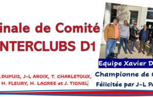 Finale de Comité "Interclubs D1"