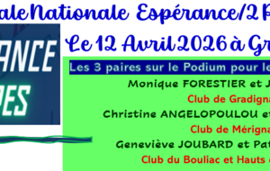 Finale Nationale Espérance/2 Printemps