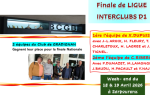 Finale de LIGUE Interclub D1