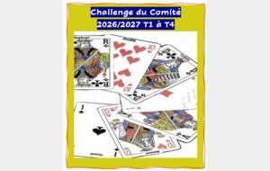 Classement du Challenge du Comité 2026/2027 T1à T4