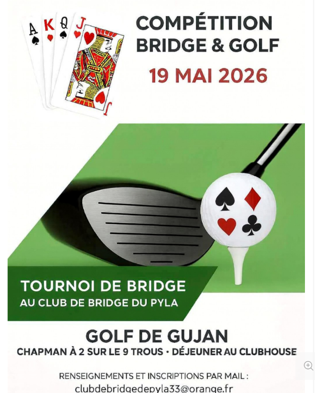 Compétition BRIDGE /  GOLF