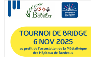 Tournoi caritatif le 06/11/14h15 au Bouscat