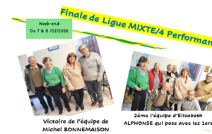 Finale de Ligue MIXTE/4 Perf.