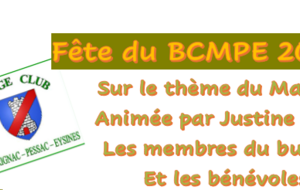 Tournoi et Fête du BCMPE le 20/03/2026