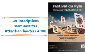FESTIVAL DU PYLA le 19 Juillet 2026 15h