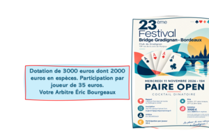 23éme Festival de GRADIGNAN les 10 &amp; 11 Novembre 2026