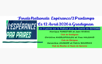 Finale Nationale Espérance/2 Printemps