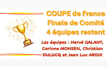 Finale de Comité de la COUPE de FRANCE