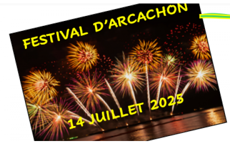 Festival d'Arcachon du 14 juillet 2025
