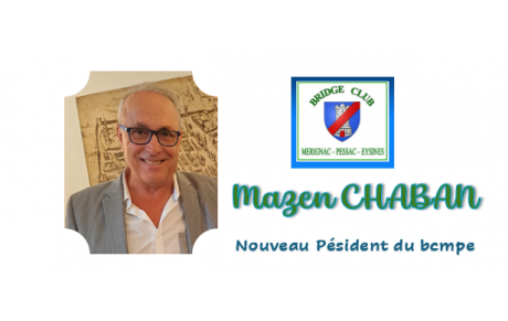Un nouveau Président au bcmpe depuis le 03/10/2025