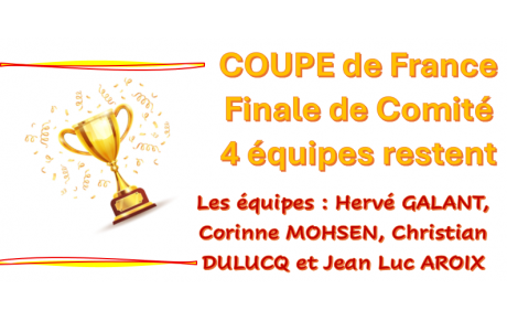 Finale de Comité de la COUPE de FRANCE