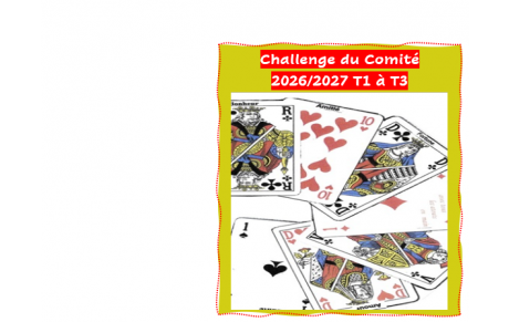 Classement du Challenge du Comité 2026/2027 T1à T3