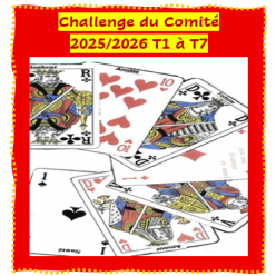 classement challenge du COMITE T1 à T8 2025/2026