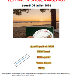 FESTIVAL D'ANDERNOS le samedi 4 JUILLET 2026